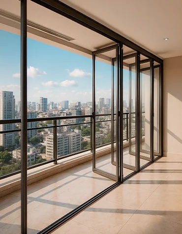 Fechamento de Sacada Sanfonada